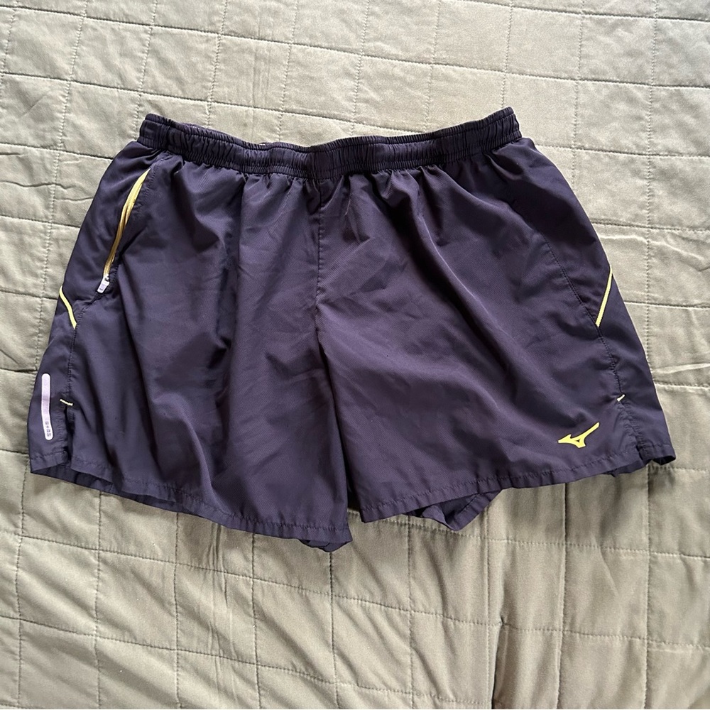 Mixuno Black Men’s Running Shorts